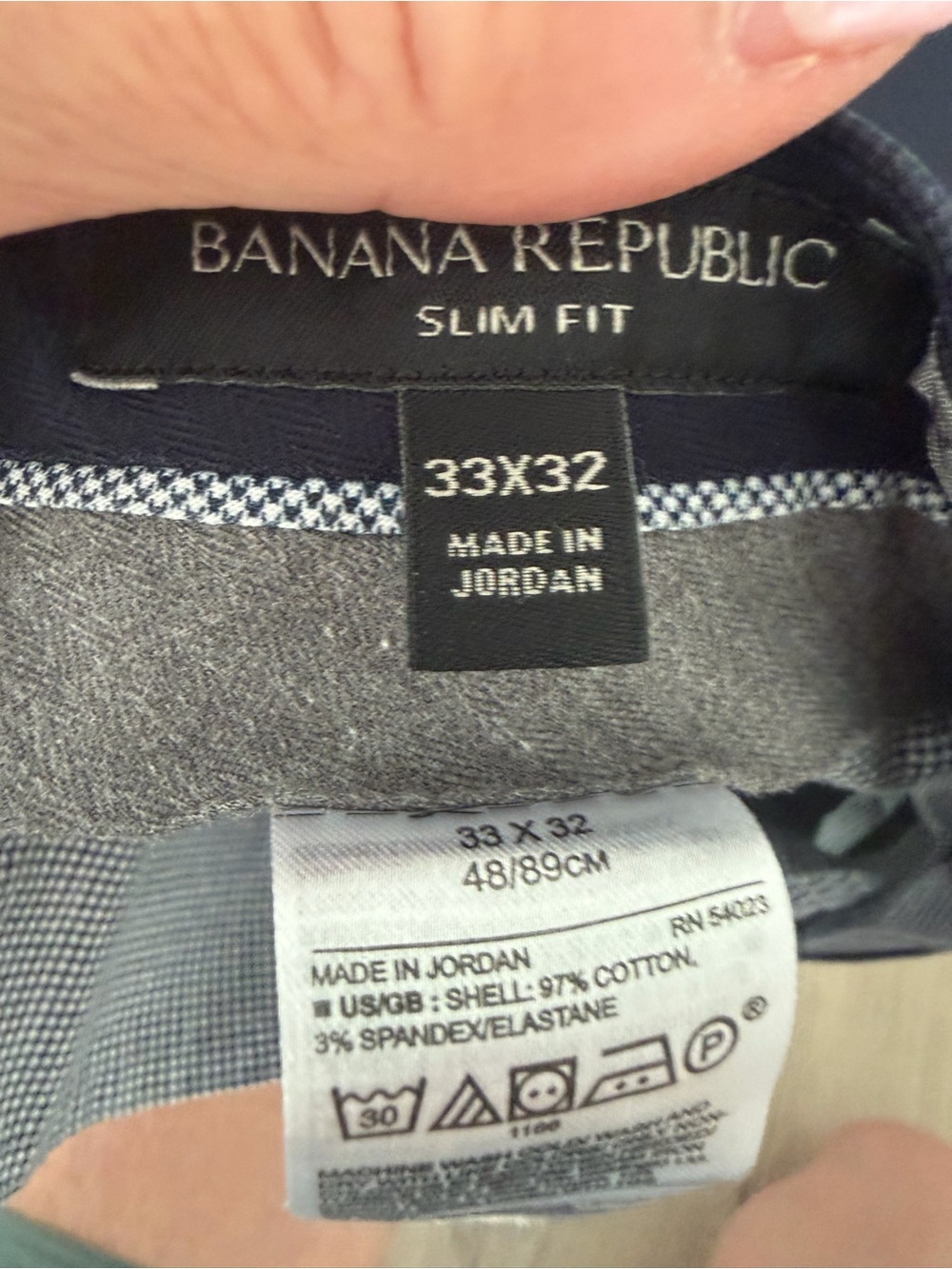 Banana Republic Slim Fit Pants  navy pants.  New w tags
